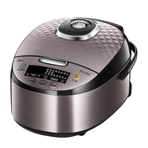 Midea/美的 IH智能電飯煲預(yù)約大火力加熱4L家用電飯鍋MB-HF40C1-FS