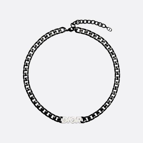  DIOR迪奧 22年春夏 男士 項鏈 “DIOR”標志鏈環(huán)項鏈 N1857HOMMT_D004