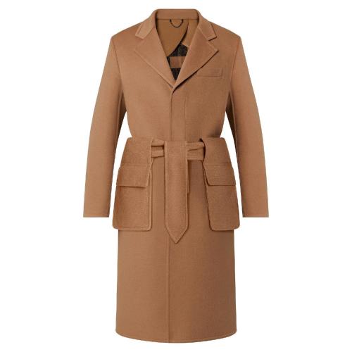  LV路易威登 22年秋冬 男士 大衣 Manteau a ceinture et Damier 1A99X7 1A99X6 1A99XB 1A99X5 預(yù)定商品2-6周發(fā)貨