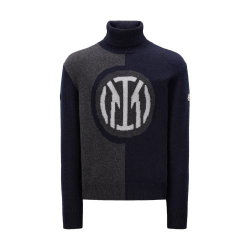  MONCLER蒙可蒙克萊 22年秋冬 男士 針織衫 Inter x Moncler Polo Neck Jumper H20969F00001M18