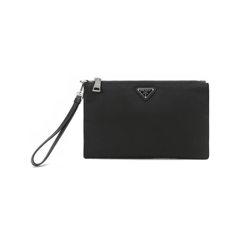PRADA/普拉達(dá)  男士Re-Nylon再生尼龍手拿包 2NH004 2DMH