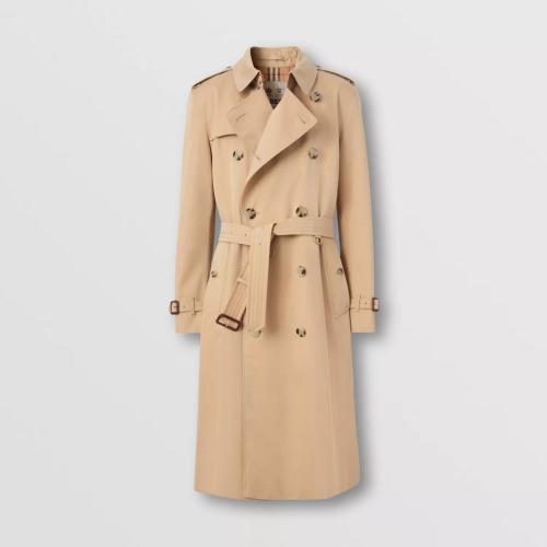  BURBERRY 22年秋冬 男士 肯辛頓版型 – 長款 Heritage Trench 風(fēng)衣 80583341