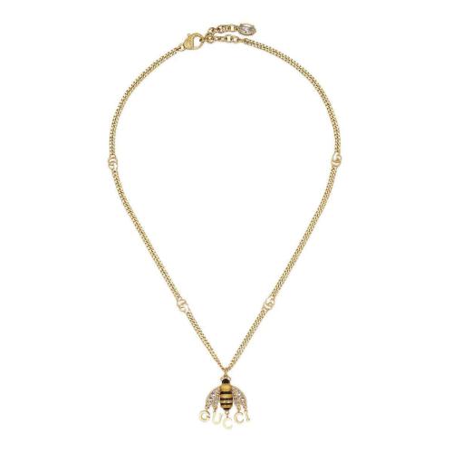  GUCCI古馳 22年秋冬 女士 飾蜜蜂吊墜項(xiàng)鏈 679011 I6656 8097