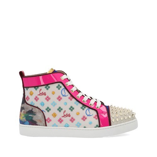 Christian Louboutin/克里斯提魯布托 19秋冬 高幫 印花 適用人群:女士 女士休閑運動鞋 3601 37 混色