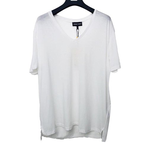 Emporio Armani/安普里奧阿瑪尼 白色男士T恤