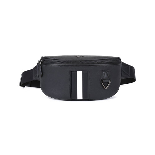 BALLY/巴利  男士Mythos系列防水再生牛皮胸包斜挎包腰包 MATEY