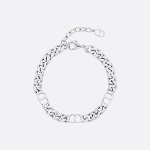  DIOR迪奧 22年秋冬 男士 手鏈 CD Icon 細鏈環(huán)手鏈 B1446HOMMT_D000