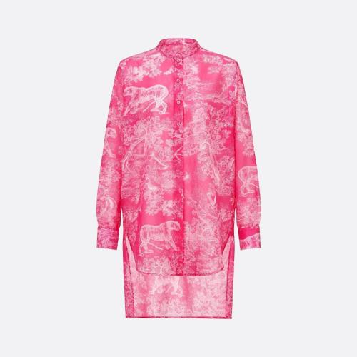  DIOR迪奧 22年秋冬 女士 連衣裙 Dioriviera 襯衫 221B54A3846_X4856