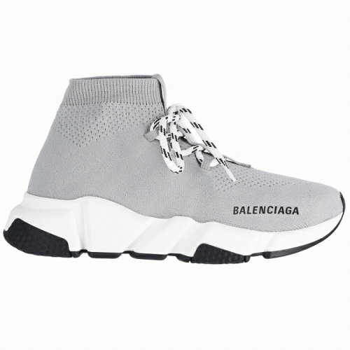 Balenciaga/巴黎世家 女士灰色時尚襪子鞋運(yùn)動鞋高幫休閑鞋女鞋 562159-W1HP0-1214