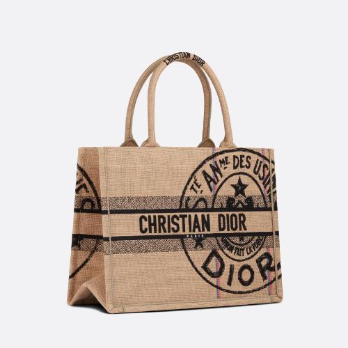  DIOR迪奧 22年秋冬 女士 手提包 中號(hào) Book Tote 手袋 M1296ZRUW_M918