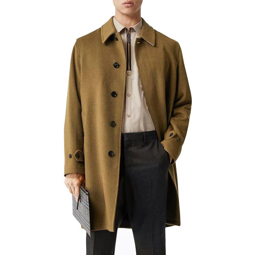 羊絨大衣 BURBERRY/博柏利 服裝 巴寶莉 男士外套 博柏利大衣 男士大衣 外套 風(fēng)衣 男裝