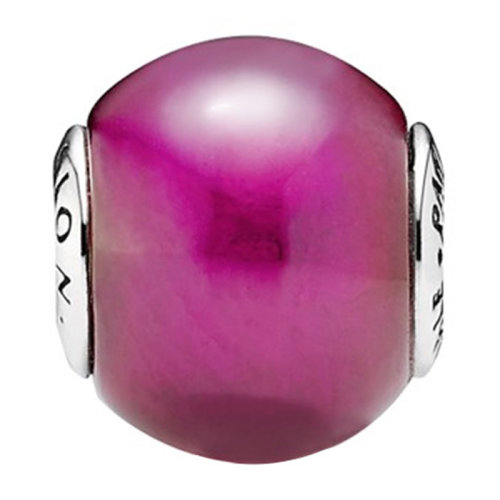 PANDORA/潘多拉 ESSENCE系列 女士粉紅色925銀熱情細(xì)鏈串珠 796007SRU