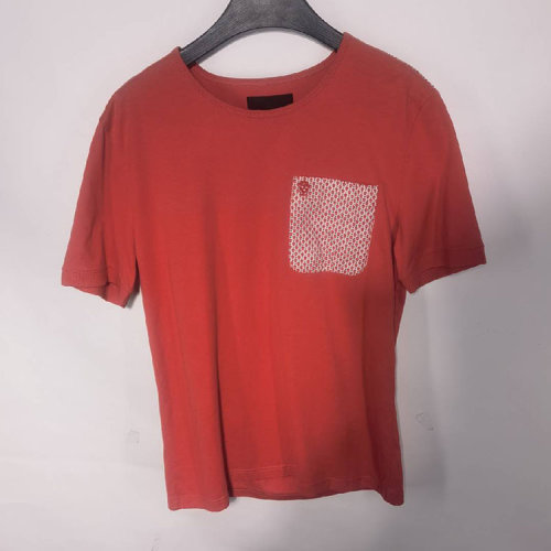 Alexander McQueen/亞歷山大麥昆 紅色女士短袖T恤