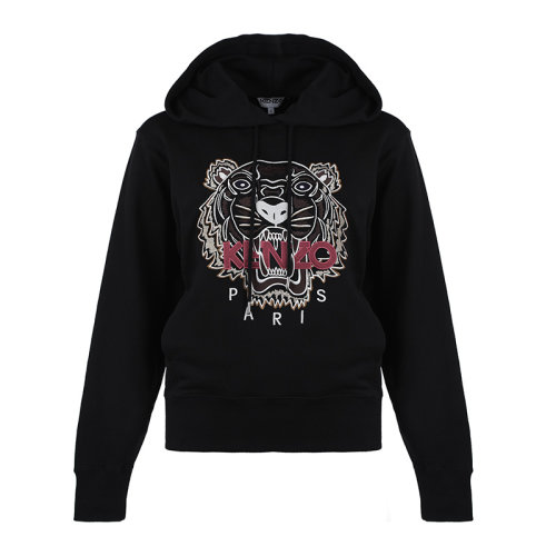 KENZO/高田賢三大虎頭刺繡女士連帽套頭衛(wèi)衣女衛(wèi)衣FB62SW871