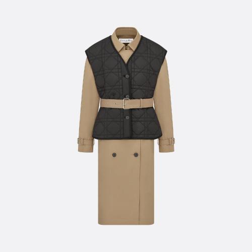  DIOR迪奧 22年秋冬 女士 風衣 風衣 247M06A3332_X1700