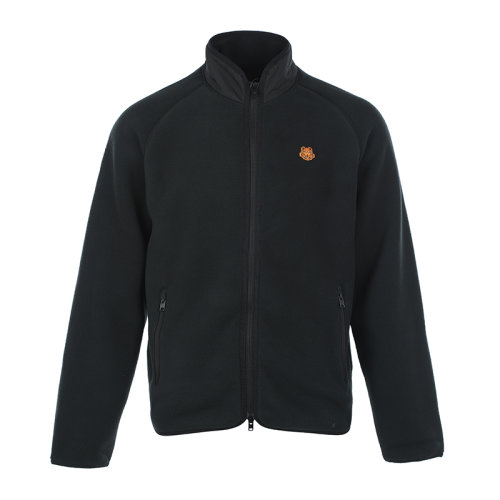 KENZO/高田賢三虎頭微標(biāo)立領(lǐng)寬松男士開胸衛(wèi)衣男衛(wèi)衣FB65BL760