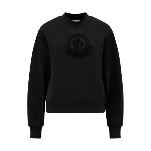  MONCLER蒙可蒙克萊 22年秋冬 女士 衛(wèi)衣 Logo Sweatshirt H20938G00028809KX999