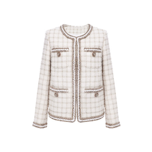 GeleiStory/GeleiStory 2022秋冬新款小香風外套休閑百搭上衣短款 女士夾克