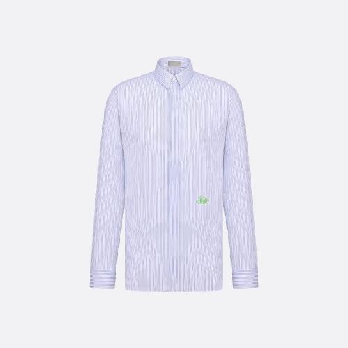  DIOR迪奧 22年秋冬 男士 長(zhǎng)袖襯衫 Chemise CACTUS JACK DIOR 283C569B5506_C076