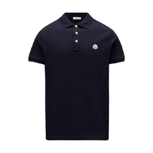  MONCLER蒙可蒙克萊 22年秋冬 男士 短袖Polo Logo Polo Shirt H10918A000098455677X