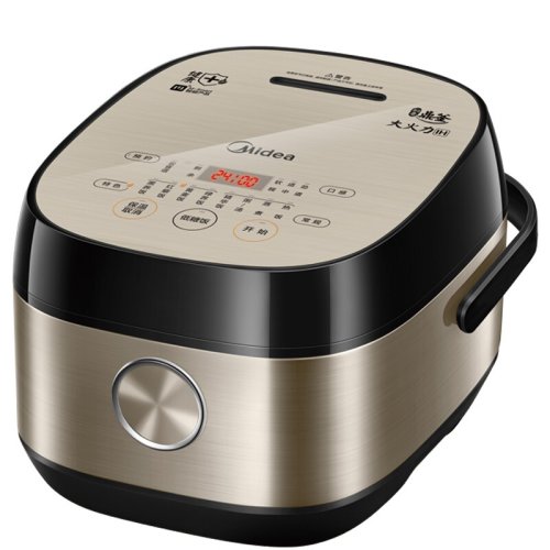 Midea/美的 低糖電飯煲電飯鍋4 L智能家電24H預(yù)約IH電磁加熱降還原糖電飯煲MB-40LH5鈦金鼎釜