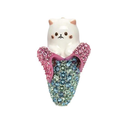  GUCCI古馳 22年秋冬 女士 Bananya水晶發(fā)夾 700866 IAAAU 8518