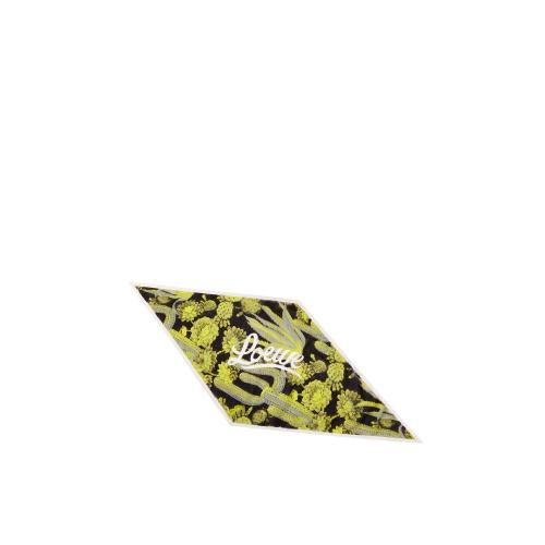  LOEWE羅意威 22年春夏 女士 圍巾 Cactus lozenge scarf in cotton and silk F000487XD5-4061