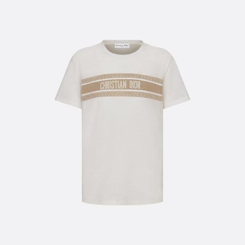  DIOR迪奧 22年秋冬 女士 短袖T恤 T 恤 213T04A4494_X1998