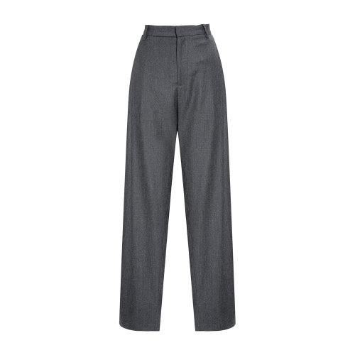 Emporio Armani 男士 深灰色 休閑西裝長(zhǎng)褲  91P340-91596-626