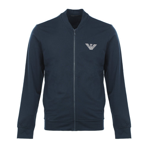 Emporio Armani/安普里奧阿瑪尼21新品logo徽標開胸男士家居服男睡衣/家居服1117381A575