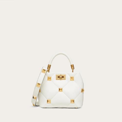  VALENTINO華倫天奴 22年秋冬 女士 手提包 Petit sac a main Roman Stud The Handle Bag en na