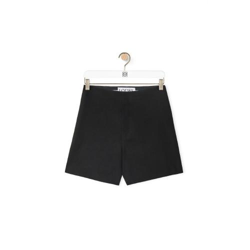  LOEWE羅意威 22年秋冬 男士 短褲 Mini shorts in wool H526Y04WAZ-1100