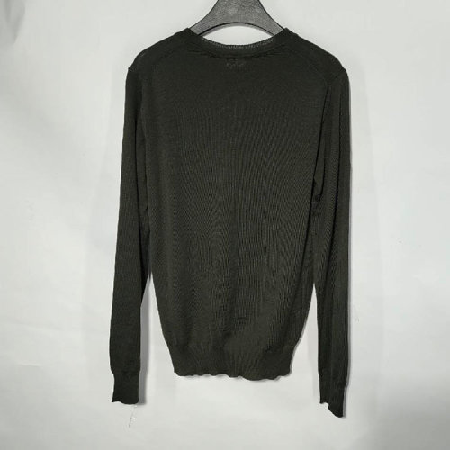 Emporio Armani/安普里奧阿瑪尼 深綠色女士長袖針織衫