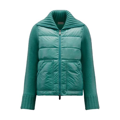  MONCLER蒙可蒙克萊 22年秋冬 女士 羽絨服 襯墊羊毛開衫 H20939B00013M111581B