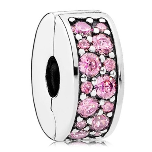 PANDORA/潘多拉 鋯石固定扣串珠手鏈配件   791817CFP