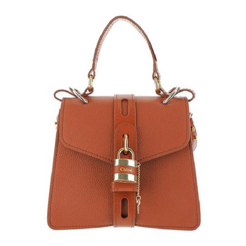  CHLOE/克洛伊 女士棕褐色皮革單肩包 C19WS205B7127S PLSX
