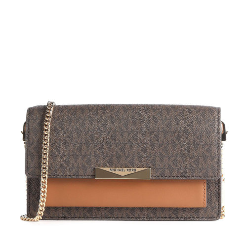 Michael Kors/邁克·科爾斯JADE系列 老花滿印單肩鏈條包 女款 32F0GJ4C0B