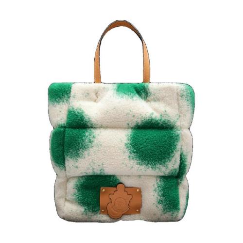  MONCLER蒙可蒙克萊 22年秋冬 女士 手提包 大號印紋托特包 H209E5D00006M2081080