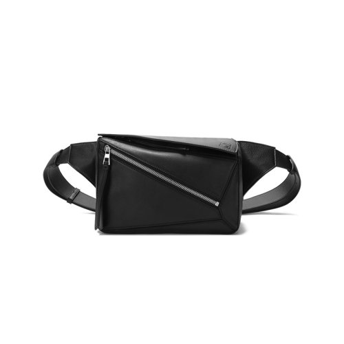 LOEWE/羅意威  男士Puzzle系列牛皮革胸包斜挎包腰包小號 B510P35X09