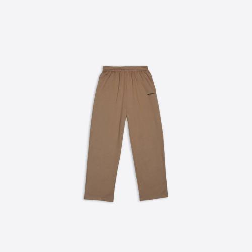  BALENCIAGA巴黎世家 22年秋冬 女士 休閑褲 Womens Balenciaga Jogging Trousers  in Beige 67