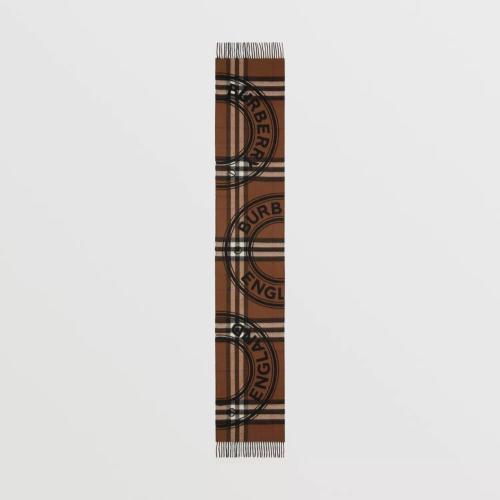  BURBERRY 22年秋冬 女士 蒙太奇印花羊絨圍巾 80611461