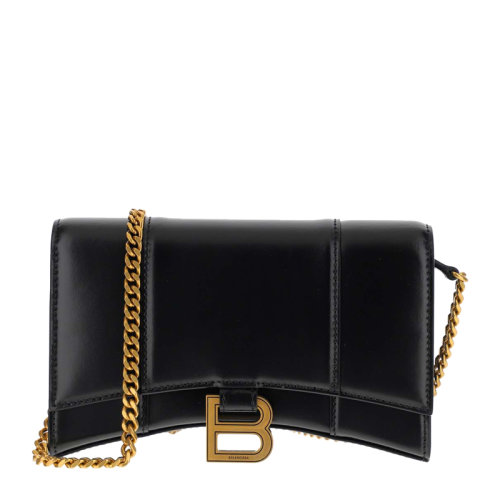 BALENCIAGA 女士黑色單肩包 656050-1QJ4M-1000（預(yù)售4-5周發(fā)貨）