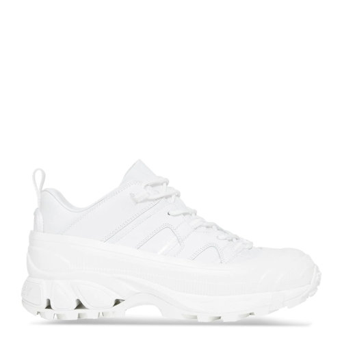 BURBERRY/博柏利 巴寶莉 女士 鞋靴  白色系帶休閑運(yùn)動鞋 女士休閑運(yùn)動鞋