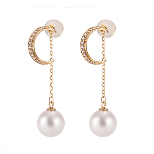 GeleiStory/GeleiStory星月有夢系列14K金淡水珍珠耳墜首飾珠寶禮盒生日禮物