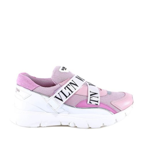 Valentino/華倫天奴  女鞋 時尚百搭 圓頭 女士粉色休閑運動鞋 RW2S0I92PJLRY0  HKY015C