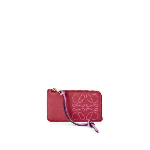 LOEWE羅意威 22年秋冬 女士 卡包 Brand coin cardholder in classic calfskin C500R50X01-772