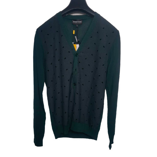 Emporio Armani/安普里奧阿瑪尼 墨綠色女士針織衫