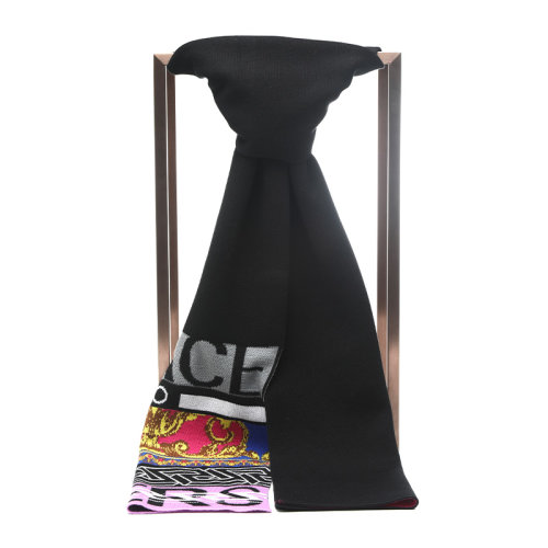 VERSACE/范思哲22秋冬新款男士圍巾長款圍巾10065551A04078