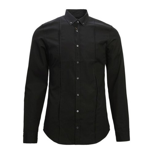 GUCCI/古馳 男士黑色棉質(zhì)長袖襯衫 236352 21131 1000