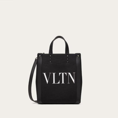  VALENTINO華倫天奴 22年秋冬 男士 手提包 MINI CABAS EN TOILE VLTN ECOLAB 2Y2B0B78PYY0NI